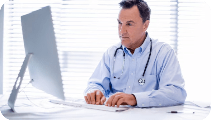 Virtual-Care-Management-Doctor-Reviews-Patient-Data.